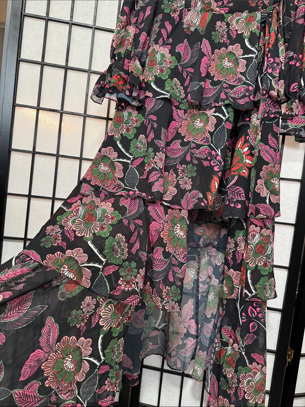 Anthropologie Hutch Long-Sleeve V-Neck Wrap Maxi Dress – Size 1X – Sold Out - Picture 9 of 16